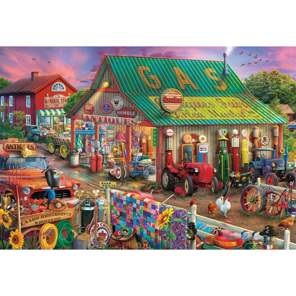 Buffalo Games - Antique Market - 2000 Piece Jigsaw Puzzle