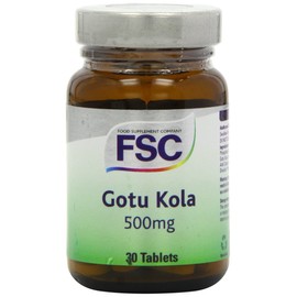 FSC 500mg Gotu Kola - Pack of 30 Tablets