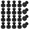 HFZRFH 20-Pack Small Black Neodymium Magnets - Strong Magnets for