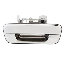 Tailgate Handle Without Key Hole Chrome Tail Gate Handle Replacement for Isuzu D‑MAX 2002‑2011