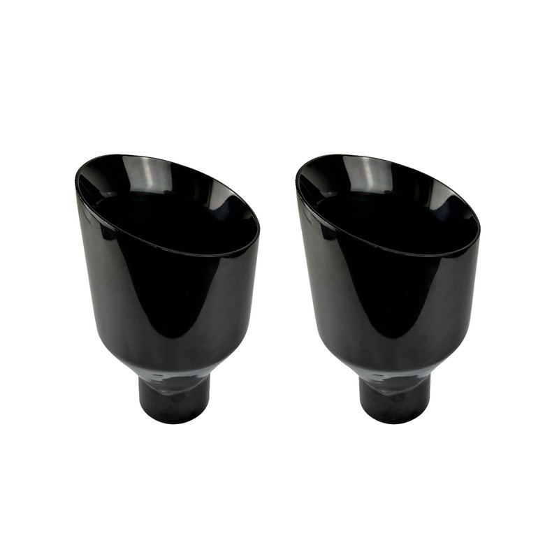 2.5" to 4" NETAMI Exhaust Tip Stainless Steel Double Wall