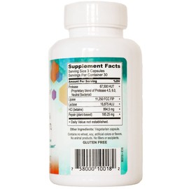 Body Ecology Assist Dairy and Protein | High Potency Supplements for Effective Digestion of Lactose and Casein | Supports Healthy Digestion | 90 Vegetarian Count