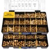 Bonost 1380pcs Nuts and Bolts Assortment Kit - Heavy Duty