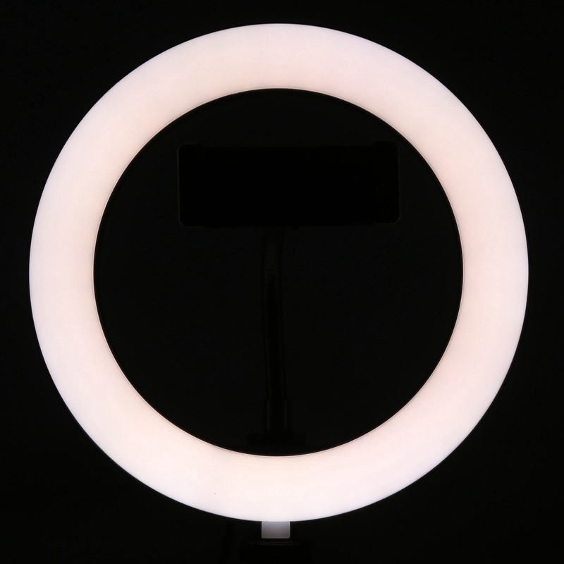 UN‑206 3‑Color 20cm Ring Light LED Tripod Stand Arc Fill