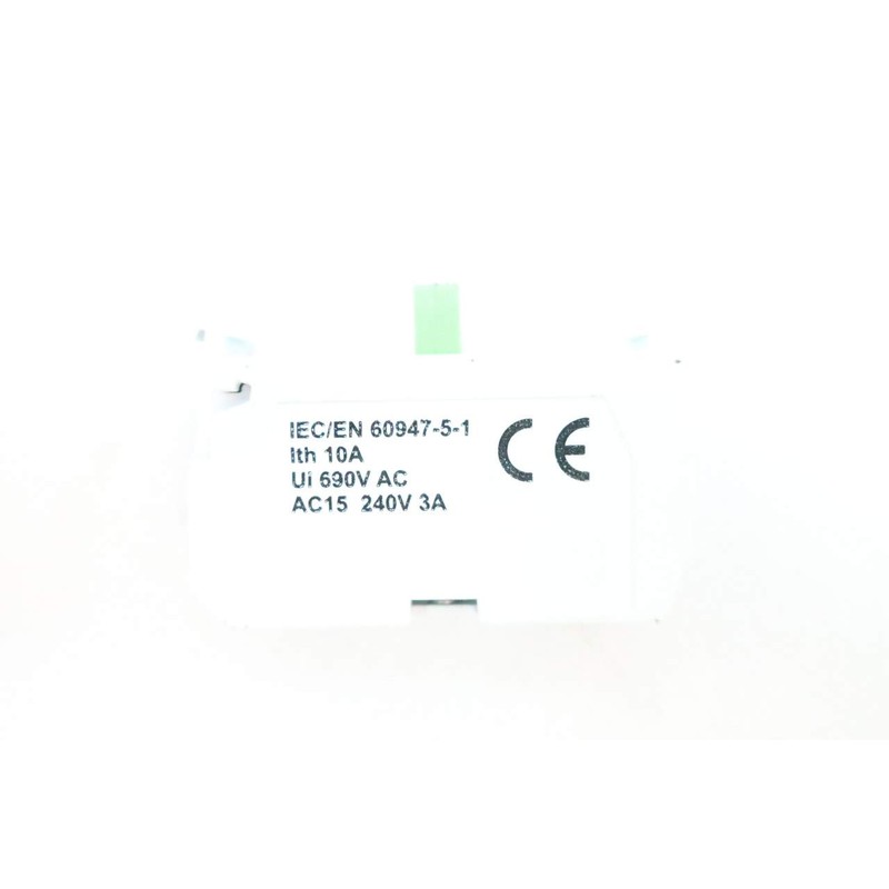 LOT of 3 BACO 33E10 Contact Block 10A 690V-AC
