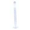 Hohopeti 1Pc Glass Measuring Cylinder with Stopper Thick Graduated Laboratory