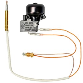 MCAMPAS Propane Heater Safety Kit with Thermocouple & Tilt Switch, Universal Replacement Parts for Patio, Outdoor, Room Gas Heaters, FD4 Dump Switch & M8x1 Thermocouple -23.6“ long