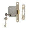 ERA 572-61 3-inch 76mm 3-Lever Deadlock with Chrome Effect