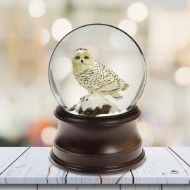 San Francisco Music Box THE SAN FRANCISCO MUSIC BOX COMPANY Snowy Owl Snow Globe