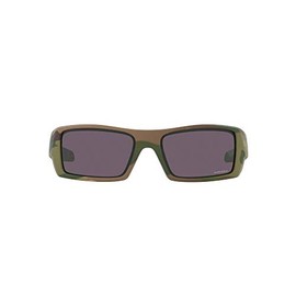 Oakley Men's OO9014 Gascan Rectangular Sunglasses, Multi Camo/Prizm Grey, 60 mm