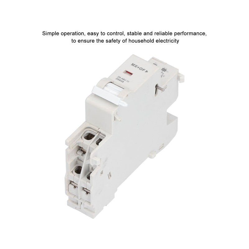 Circuit Breaker Alarm C65 MX+OF Accurate Waterproof Shunt Auxiliary Circuit