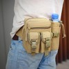 Waist Pack Pouch with Water Bottle Pocket Holder Waterproof Fanny