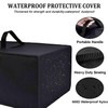 NUENSS-ROR Air Fryer Oven Cover Cap,Black Nylon Fabric Water-proof Dust-proof