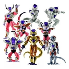 Jextech Set 8 Pcs Figuras Freezer Transformaciones Dragón Ball Z 12c
