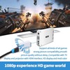 Labriciyon 1Pc White Wii to HDMI Converter, Supports 720P, 1080i,