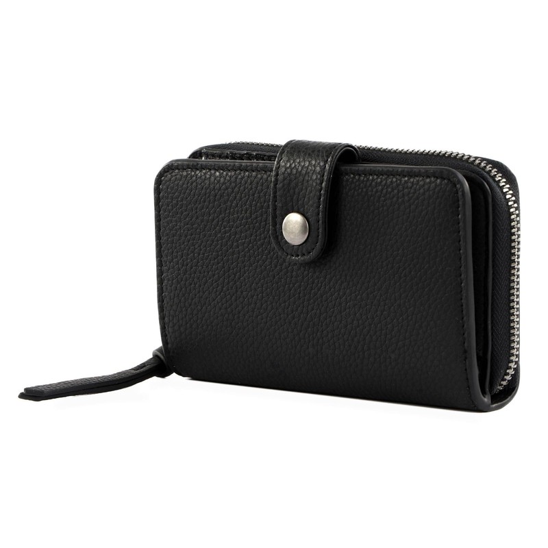 FREDsBRUDER Fosa Leather Wallet 14 cm, black