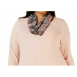 NY Collection Womens Plus 1X Pink 3/4 Sleeve Handkerchief Hem Tunic NWT AH61