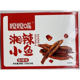 Fish Snack,Spicy Flavor, 240g(12g x 20 Packs)