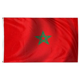Morocco Flag 5X8 Foot SolarMax Nylon