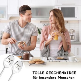 Mum and Dad Gifts for Dad Mum Gift Valentine's Day for Parents 2 Coffee Spoons Mum Dad Birthday Gift Mum Dad Gift Parents Best Dad Best Mum Easter Gifts