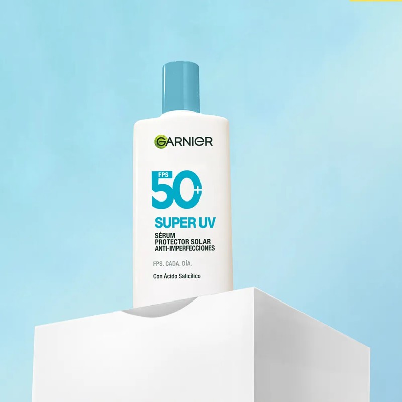 Protector Solar Garnier Superuv Acido Salicilico Fps50 40ml