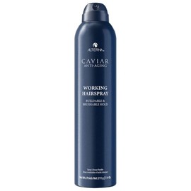 Alterna Caviar Working Hairspray | Buildable, Brushable Hold | Helps Control Frizz & Adds Shine | Sulfate Free, 7.4 Fl Oz (Packaging May Vary)