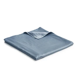 YnM Weighted Blanket Cover, Gravity Blanket Cover, Weighted Blanket Cover, Duvet Cover, Duvet Cover, Natural Bamboo Fiber Cotton, Breathable, Odor Resistant, Dust Mite, 8 Ties Single, Double,