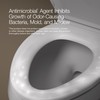 Border Round Closed-Front Toilet Seat with Soft Close and Quick