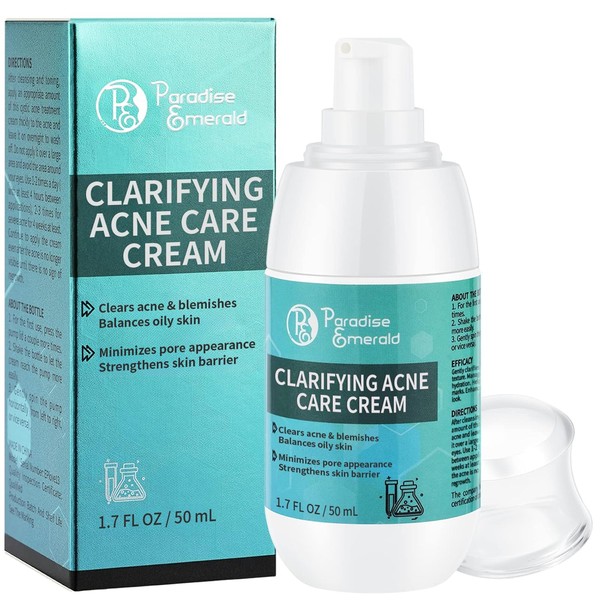 Paradise Emerald Acne Treatment for Face: Salicylic Acid Serum for