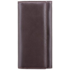 Visconti Heritage 35 Soft Leather Large Ladies Purse Wallet (Brown)