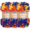 JubileeYarn Fun Fingering Loops Yarn - Finger Knitting Yarn -