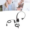 Telephone Headset Noise Canceling Comfortable Versatile Single Ear PC Headphone