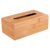 Sosoport 1PC Wooden Tissue Box Lightweight Napkin Storage Container with