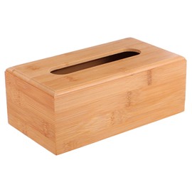 Sosoport 1PC Wooden Tissue Box Lightweight Napkin Storage Container with Unique Drawer Design for Home Office and Travel for Living Room Bedroom and Car