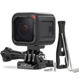 Sametop Case Aluminum Alloy Housing Frame Compatible with GoPro Hero 5 Session, Hero 4 Session, Hero Session Cameras