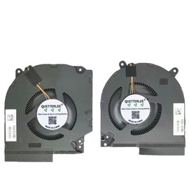 New CPU + GPU Cooling Fan for HP Victus Gaming Laptop 16-R 16-R0008CA 16-R0028CA 16-R0097NR 16-R0057NR 16-R0010NR 16-DW 16-DX TPN-C169 TPN-C170 Series FQL8 FQL9 DC 5V Fan (Not Applicable to 12V Fan)