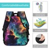GNEW Kids Space Backpack for Boys Girls, Galaxy Backpack,Universe Nebula
