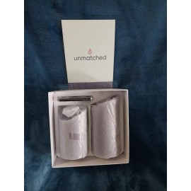 Unmatched Flame-Wave 2-Piece Flameless LED Wax Resin Candle Set with Remote & Gift Box