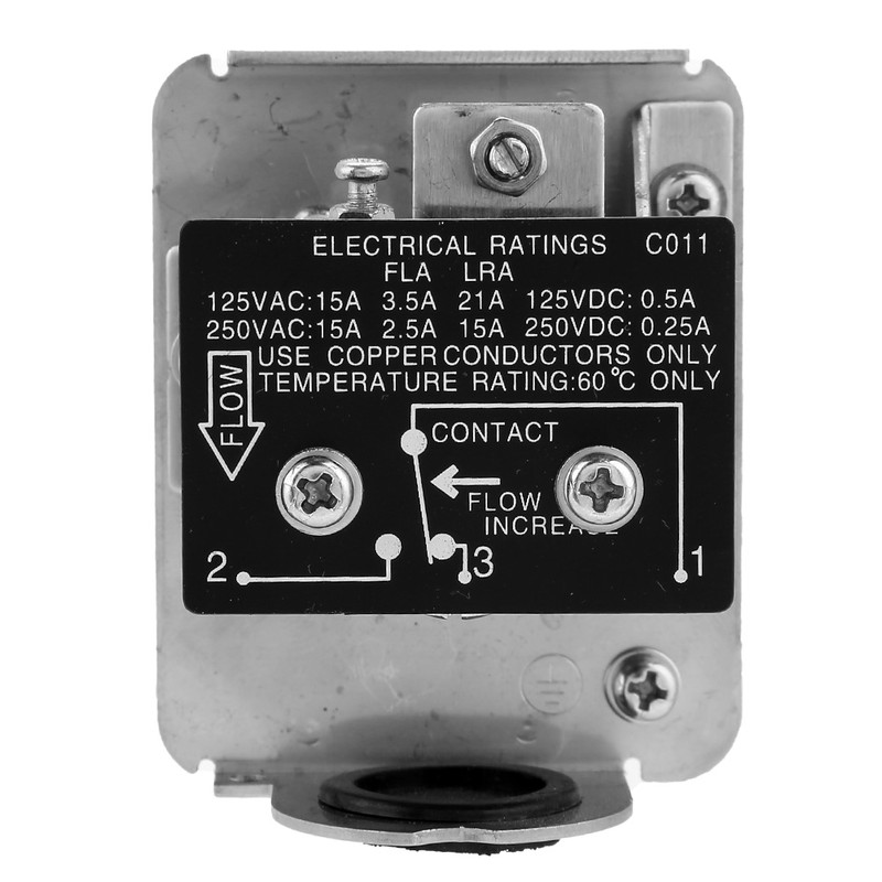 HFS25 1"/dn25 Liquid Water Flow Paddle Control Switch SPDT Contacts