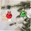 ABOOFAN 40pcs Christmas Beard Clips Santa Beard Ornaments Festive Decorations