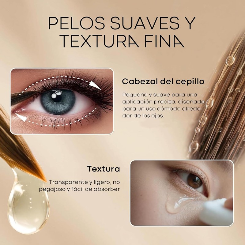Serum de pestañas vegano SADOWAY 3 ml – Keratina, Vitamina