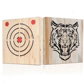Axe Throwing Wooden Target with Handles