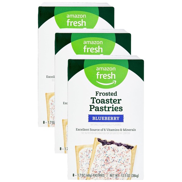 Does not apply Frosted Blueberry Toaster Pastries, 8 Count (Pack