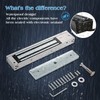 Electric Magnetic Lock with Z and L Bracket Outdoor Waterproof