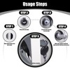 Letterbox Lock, Letter Box Lock, 5 Keys with 5 Different