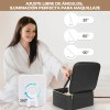 Maletin Estuche De Maquillaje Con Espejo Y Luz Led 3