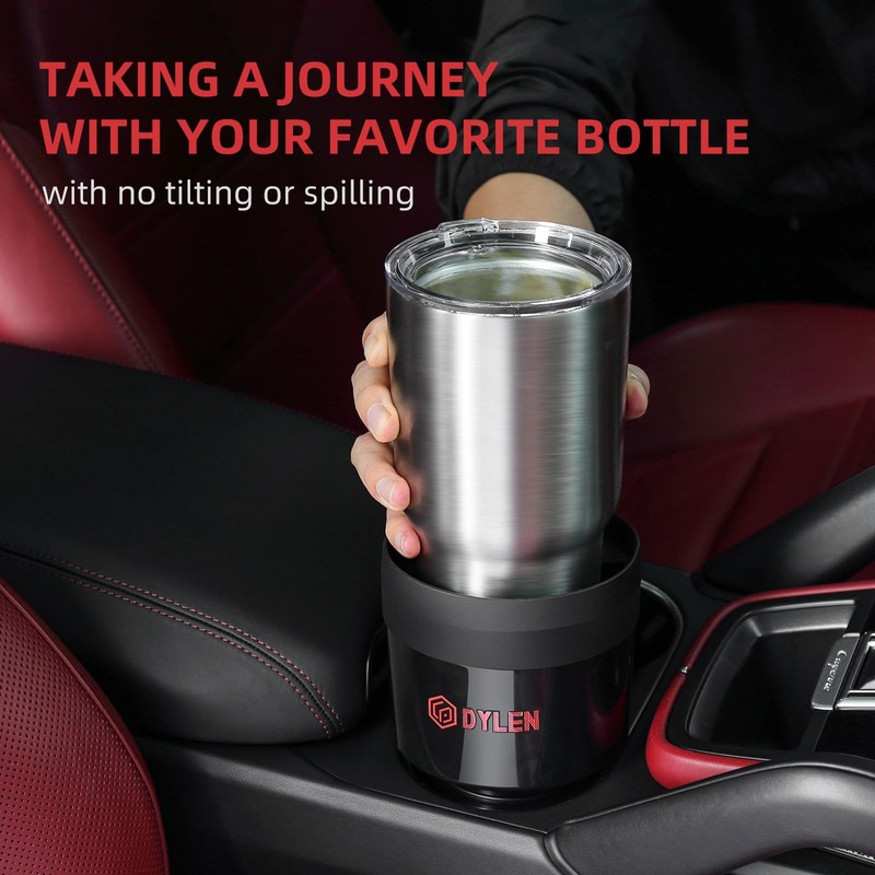 DYLEN Cup Holder Expander for Cars, Car Cup Holder Expander