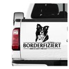 siviwonder Car Sticker Border Collie Dog Infected Dog Sticker 30