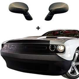 MIDWEST CORVETTE Challenger NoviStretch Front + Mirror Bra High Tech Stretch Mask Combo Fits: All 2008 and Newer 3rd Gen Challengers