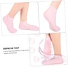VICASKY 1Pair Cracking Foot Socks Moisturizing Sebs Sole Pads for